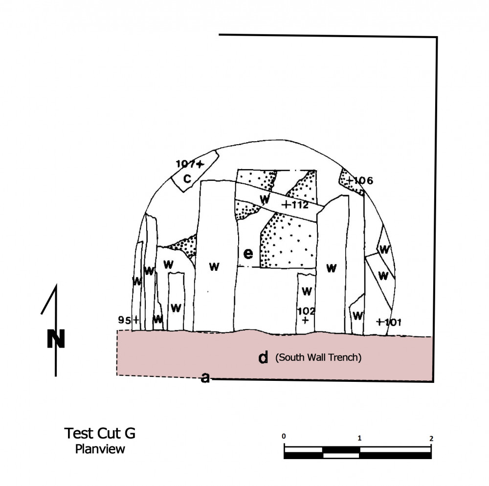 7HS_TestCutG_Planview_SouthWallTrench