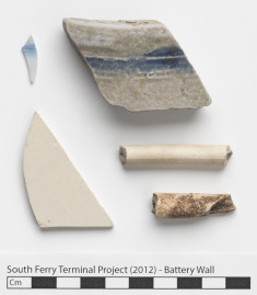 South Ferry Terminal - Battery Wall Context Shot