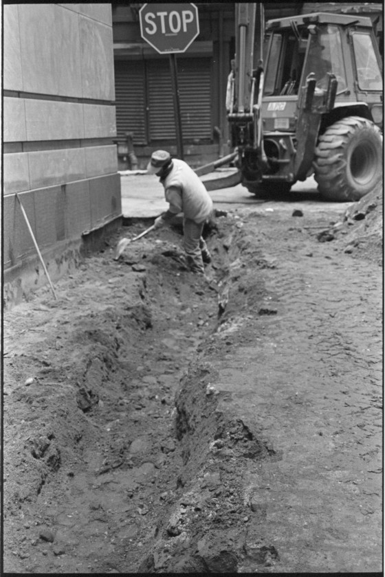 Excavation on Stone Street, 1998