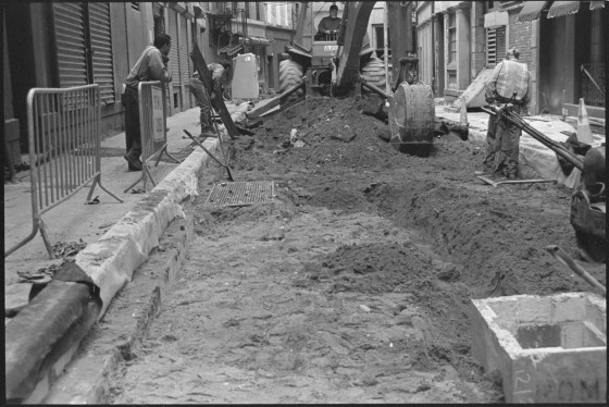 Excavation on Stone Street, 1998